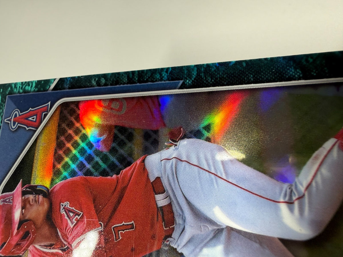 Joswa Lugo 2024 Bowman Draft Chrome Aqua Lunar Refractor /125 #BDC-93 Angels