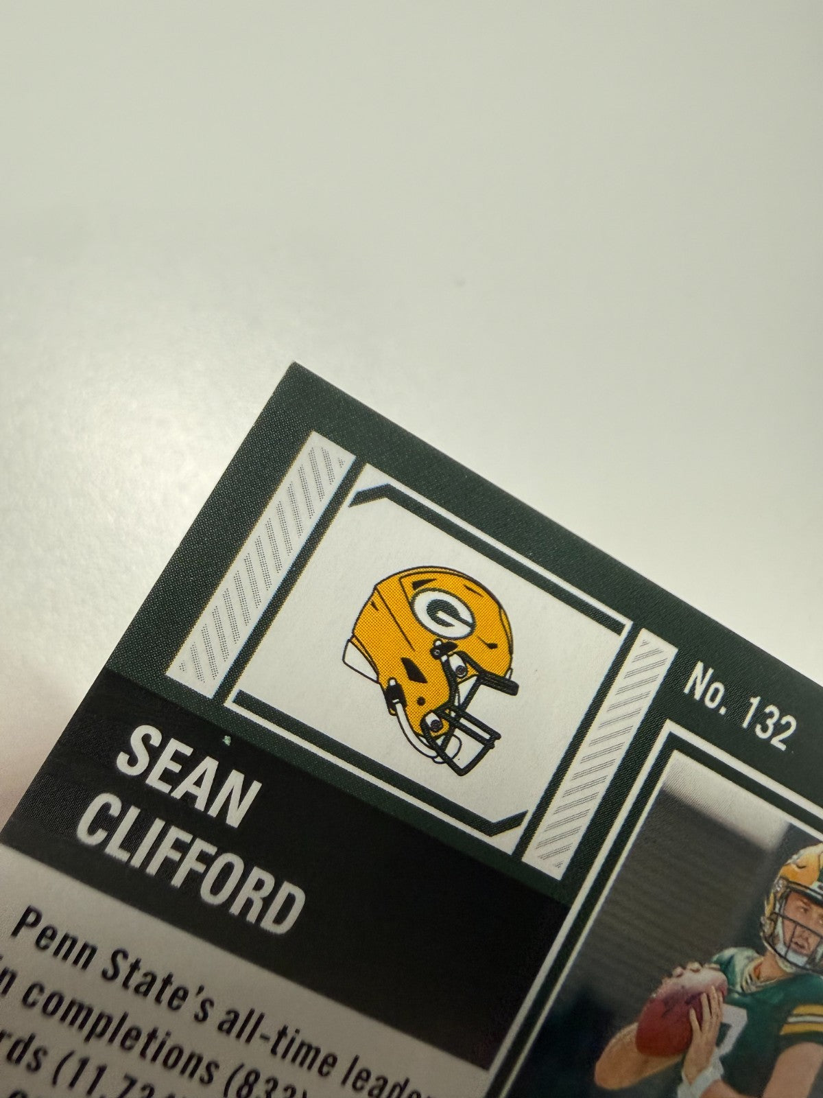 Sean Clifford 2023 Panini Contenders Rookie Ticket Red RC Auto #132 Packers
