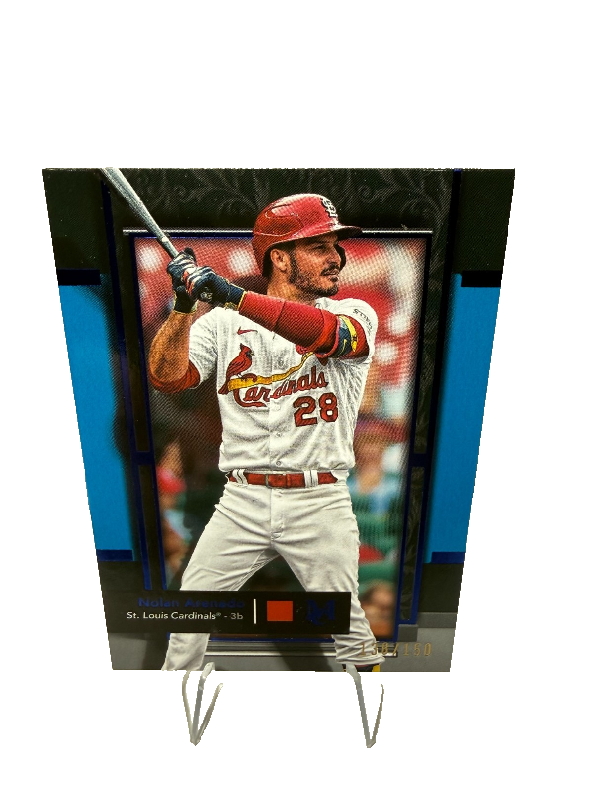 Nolan Arenado 2024 Topps Museum Collection Sapphire /150 #15 Cardinals