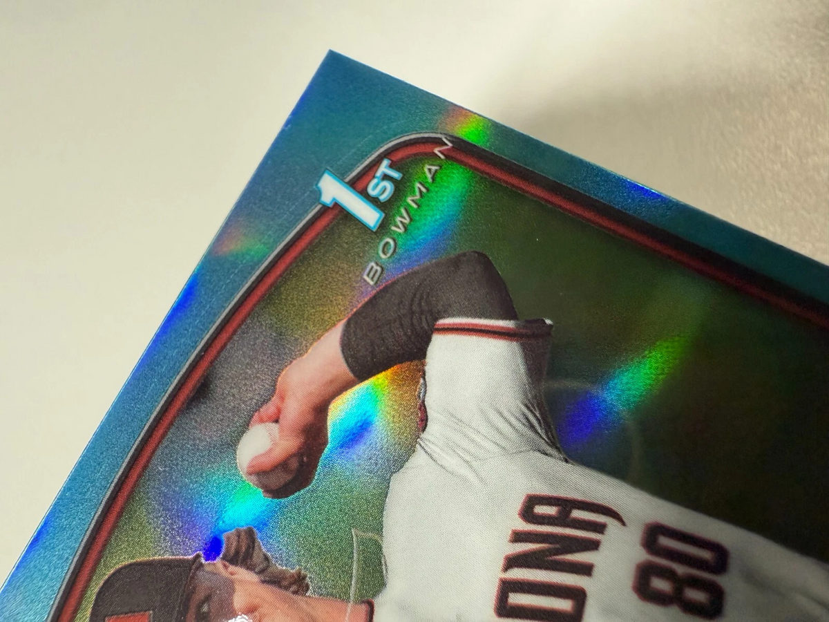 Grayson Hitt 2023 Bowman Draft Chrome 1st Sky Blue Refractor #BDC-57