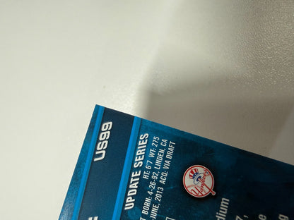 Aaron Judge 2017 Topps Update Father's Day Powder Blue RC /50 #US99 Yankees