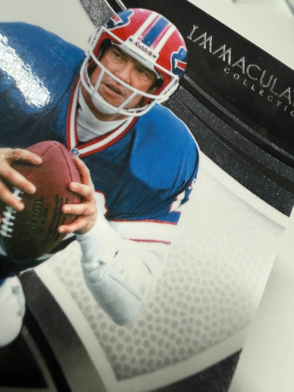 Jim Kelly 2025 Panini Immaculate Collection Eye Black Auto /49 #IEB-JKY Bills