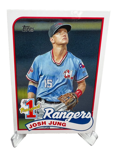 Josh Jung 2020 Topps Update Prospect Insert #P-8 Texas Rangers