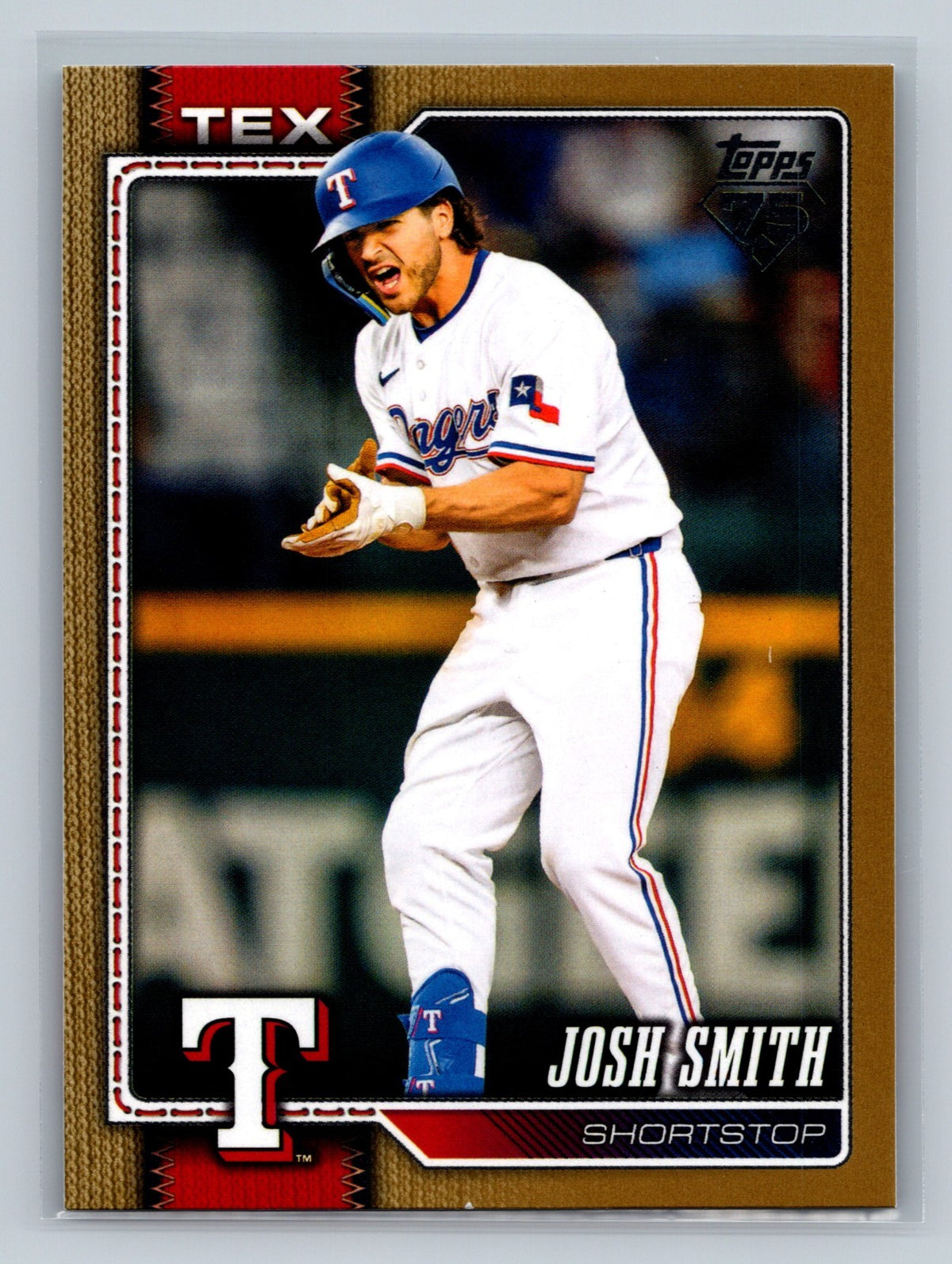 Josh Smith 2026 Topps Series 1 Gold /2026 #169 Rangers