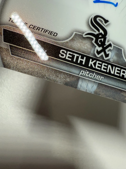 Seth Keener 2023 Bowman Draft Chrome 1st Auto #CDA-SK White Sox