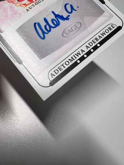Adetomiwa Adebawore 2023 Sage Artistry Auto #ART-AA