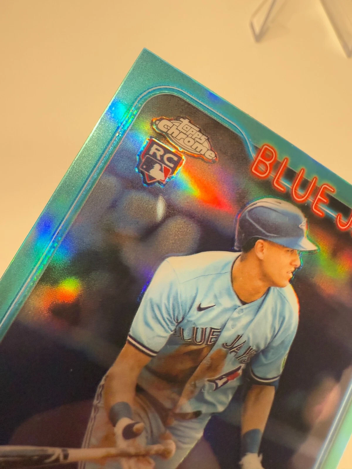 Cam Eden 2024 Topps Chrome Update Aqua Refractor RC /199 #USC96 Blue Jays