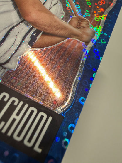 Eddie Mathews 2021 Panini Prizm Old School Blue /199 #OS-4 Braves
