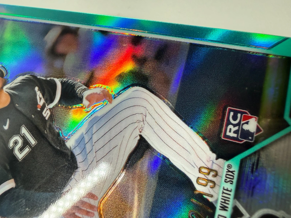 Carlos Perez 2023 Topps Chrome Aqua Refractor RC /199 #133 White Sox