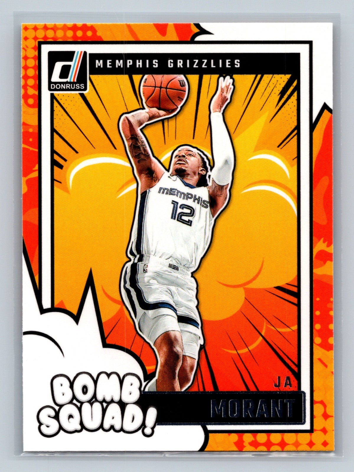 JA Morant 2024-25 Panini Donruss Bomb Squad #3 Grizzlies