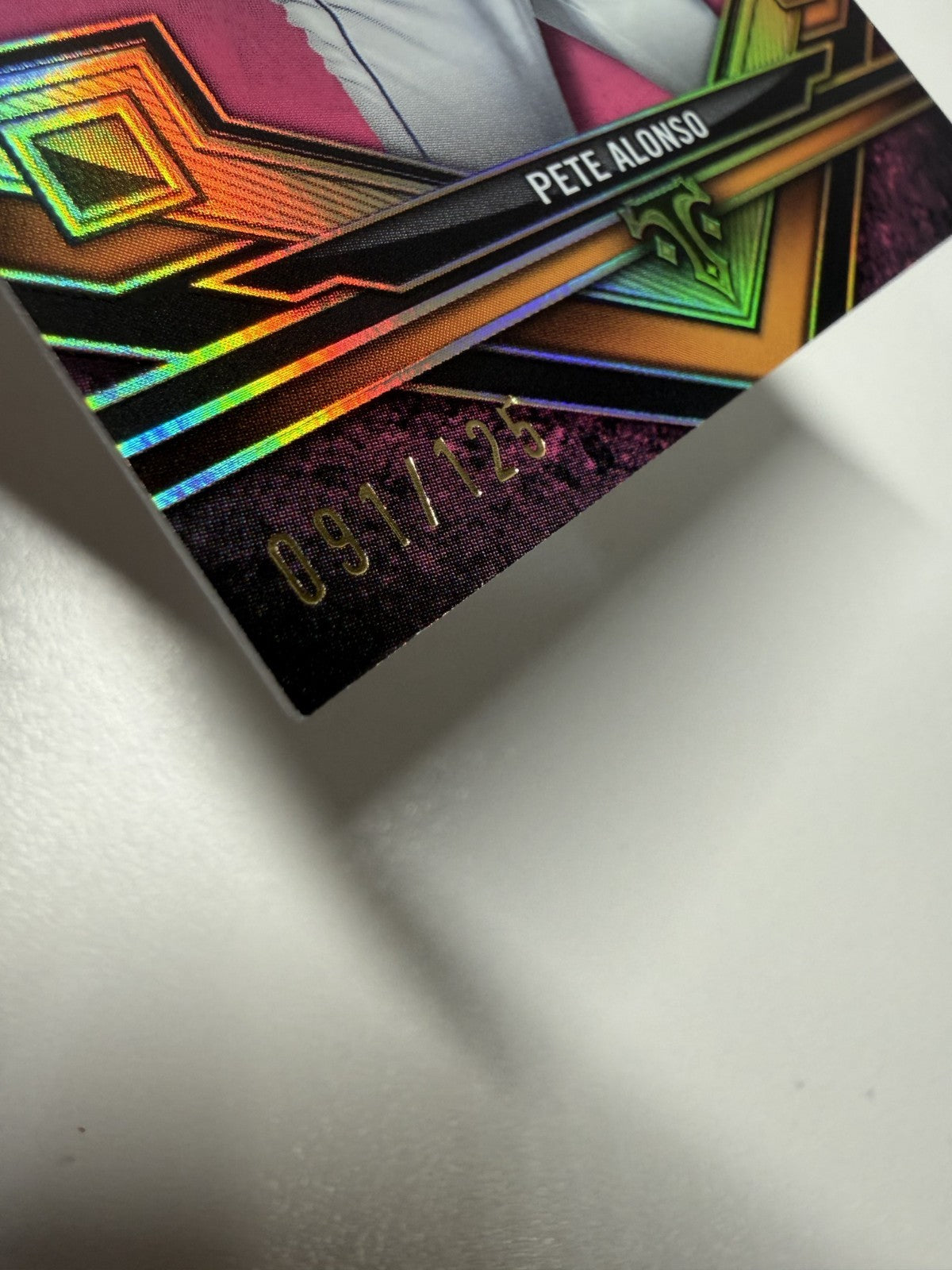 Pete Alonso 2024 Topps Triple Threads Tourmaline /125 #58 Mets