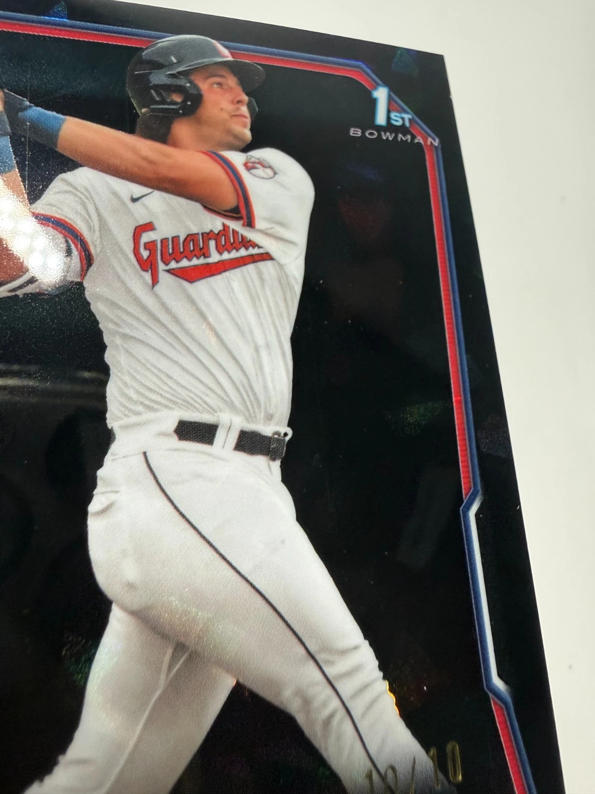 Riley Nelson 2026 Bowman Chrome 1st Sapphire Black /10 #BCP-124 Guardians