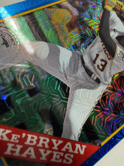 Ke'Bryan Hayes 2023 Topps Series 1 Silver Pack Blue Mojo Refractor /150 #T88C-41