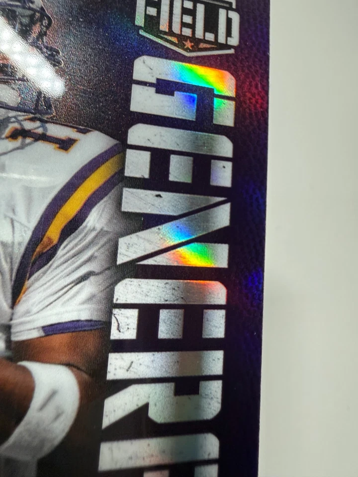 Daunte Culpepper 2024 Topps Finest Field Generals Purple Refractor /125 #FG-30