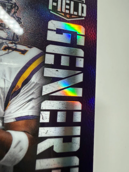 Daunte Culpepper 2024 Topps Finest Field Generals Purple Refractor /125 #FG-30