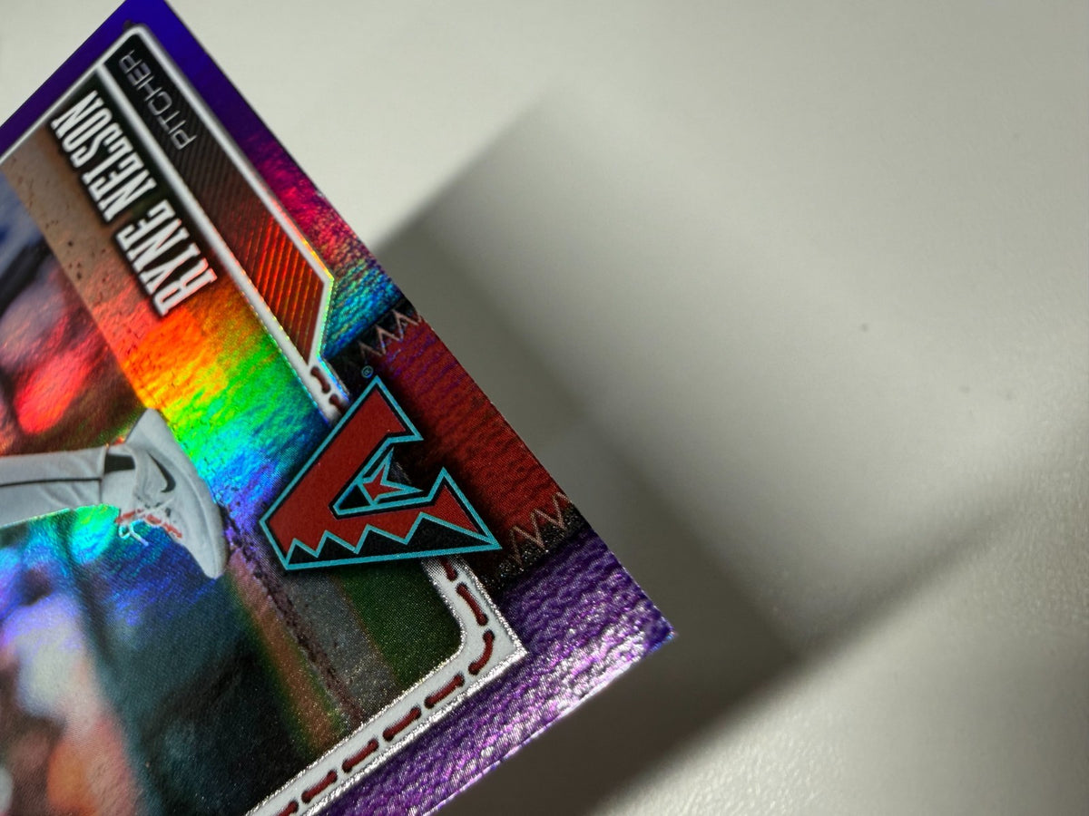 Ryne Nelson 2026 Topps Series 1 Purple Rainbow Foil /250 #114 Diamondbacks