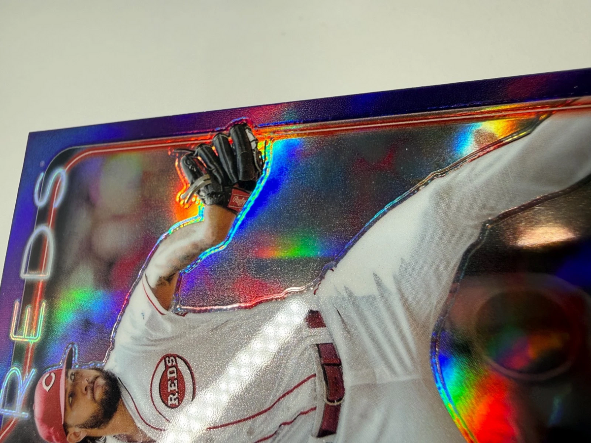 Lyon Richardson 2024 Topps Chrome Purple Refractor RC /250 #230 Reds