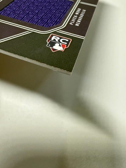 Ryan Ritter 2026 Topps Major League Material Relic RC #MLM-RR Rockies