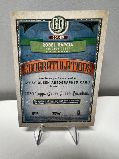 Robel Garcia 2020 Topps Gypsy Queen Auto RC #GQA-RG Cubs
