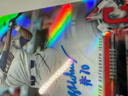 Quentin Holmes 2017 Bowman Draft Chrome 1st Refractor Auto /499 #CDA-QH