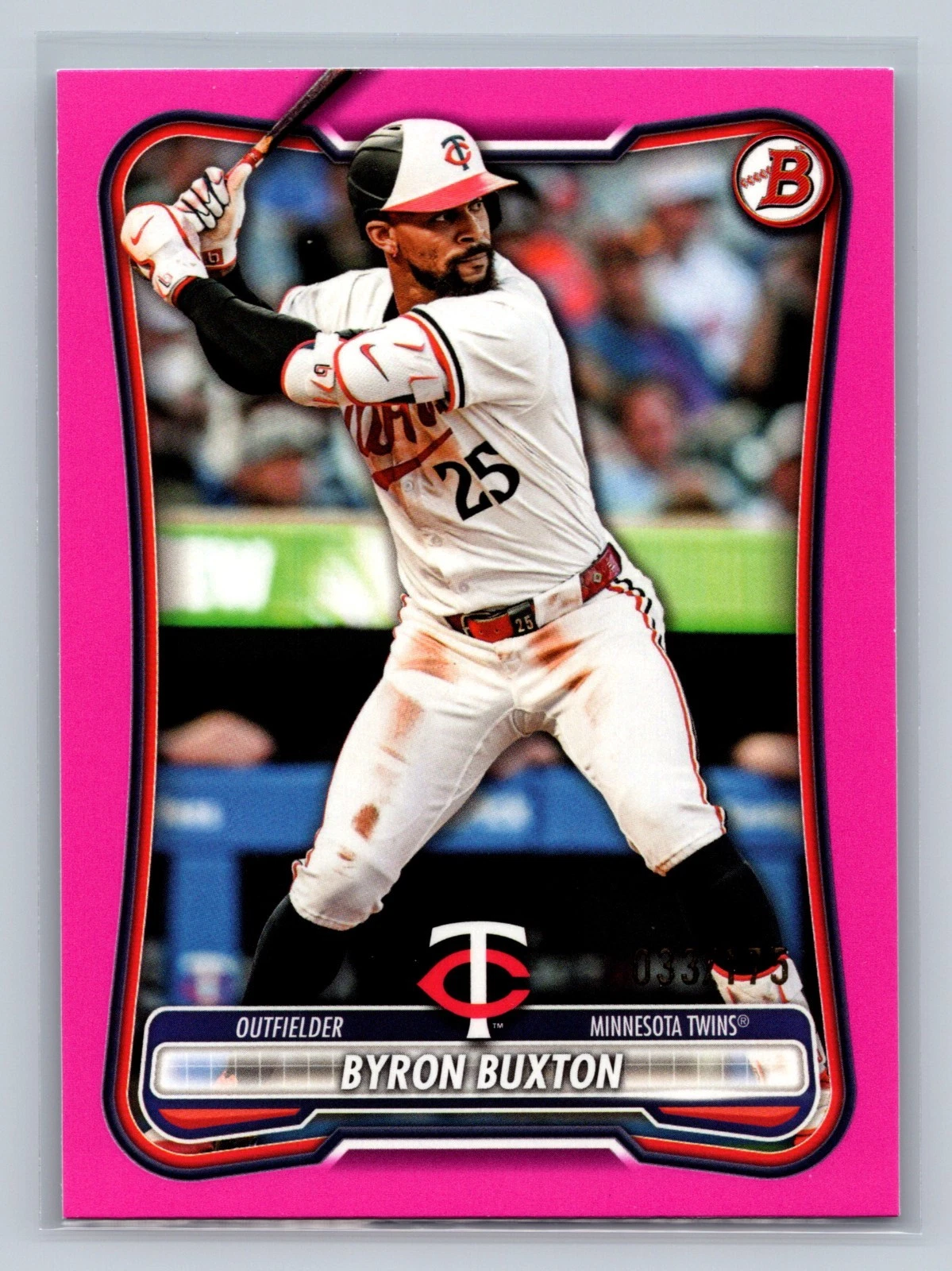 Byron Buxton 2026 Bowman Pink /175 #94 Twins