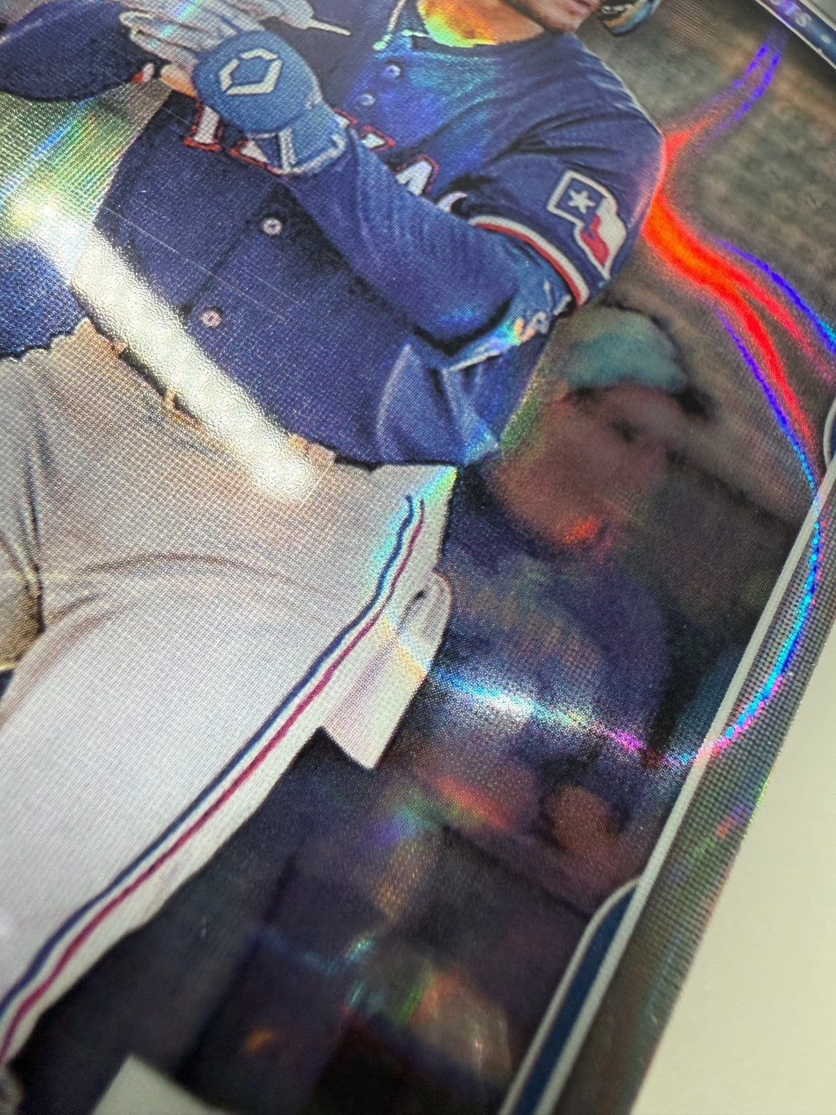 Paulino Santana 2025 Bowman Chrome Lava Refractor /399 #BCP-72 Rangers