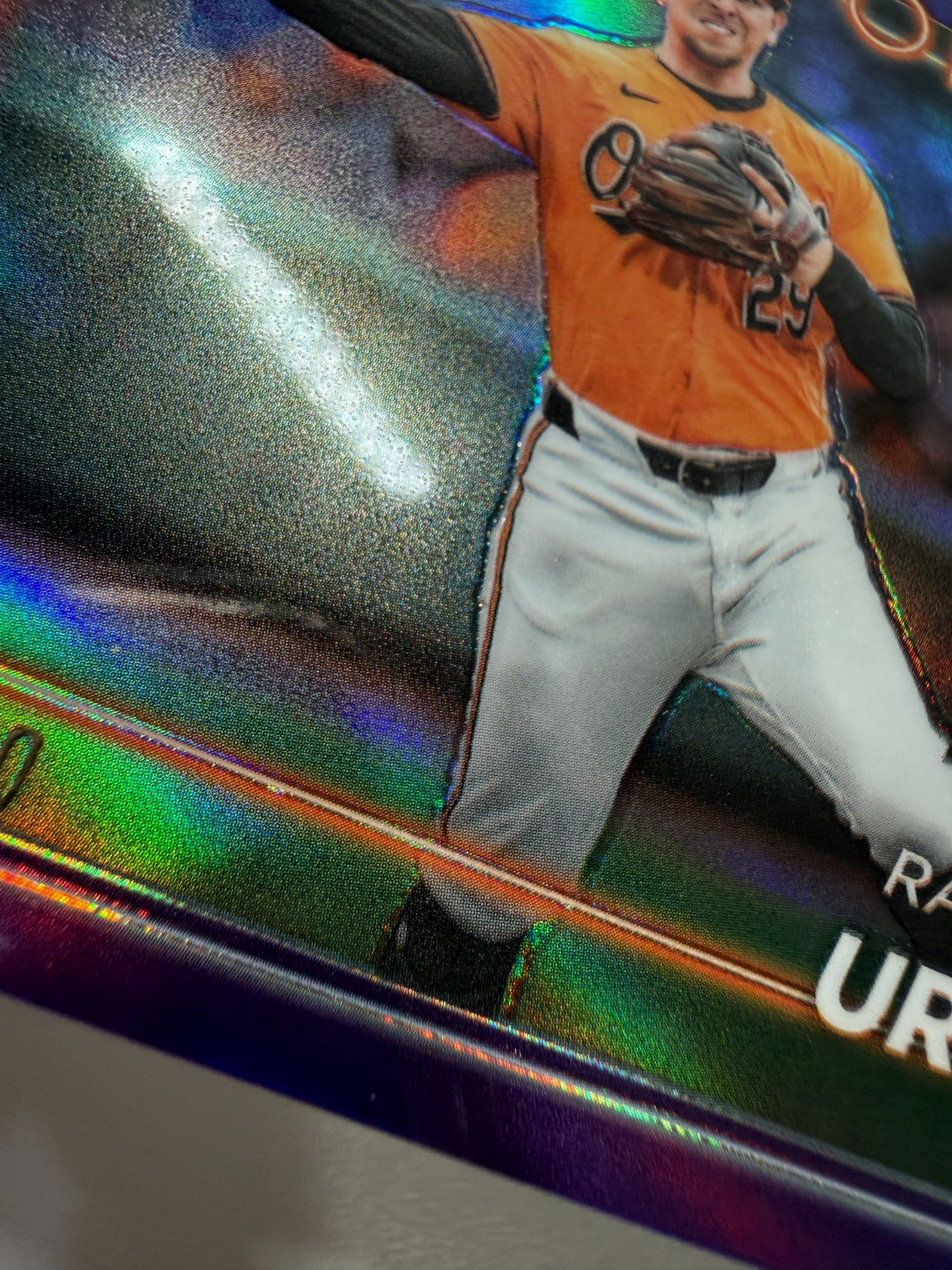 Ramon Urias 2024 Topps Chrome Update Purple Refractor /250 #USC54 Orioles