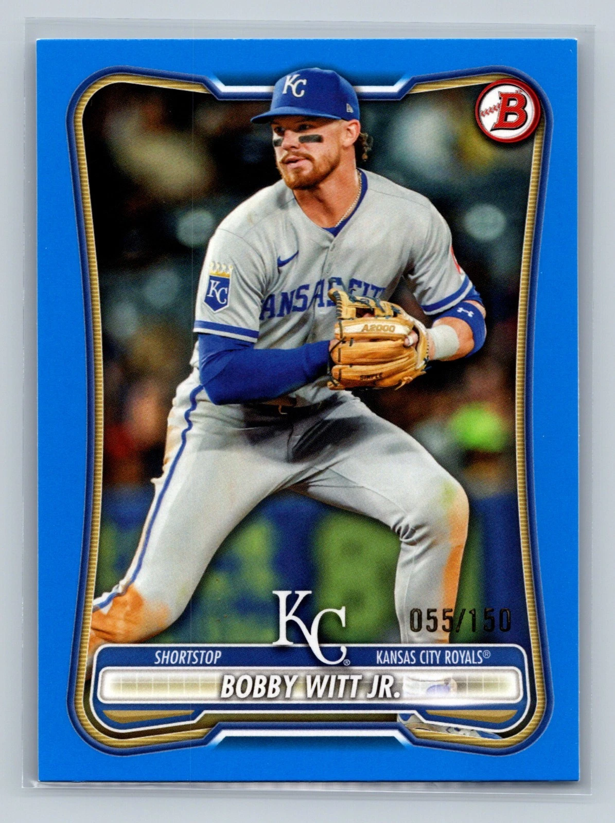 Bobby Witt Jr. 2026 Bowman Blue /150 #25 Royals