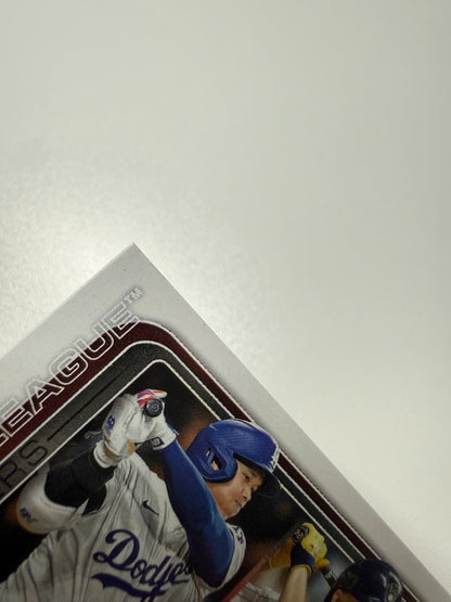 National League RBI Leaders 2025 Topps Series 1 #86