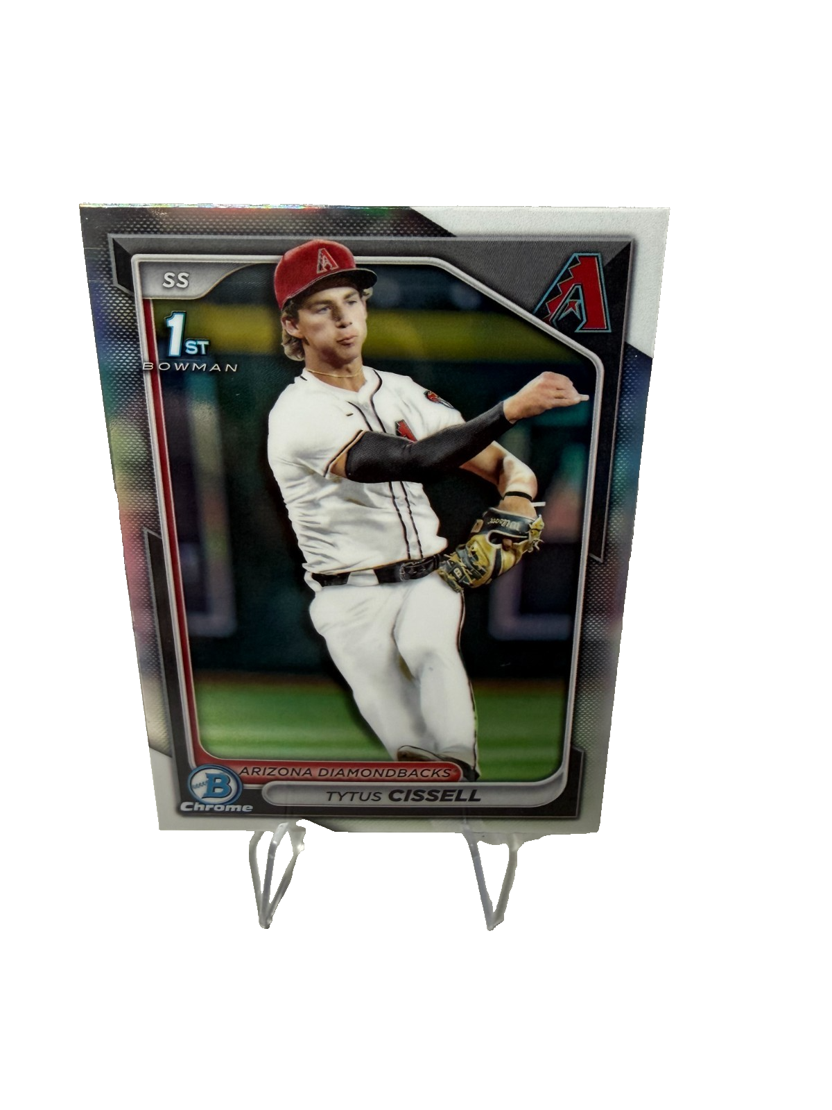 Tytus Cissell 2024 Bowman Draft Chrome 1st Refractor #BDC-157 Diamondbacks