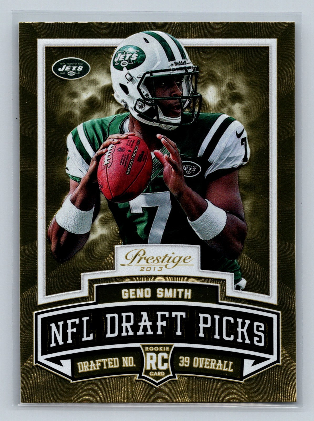 Geno Smith 2013 Panini Prestige NFL Draft Picks Gold RC #6