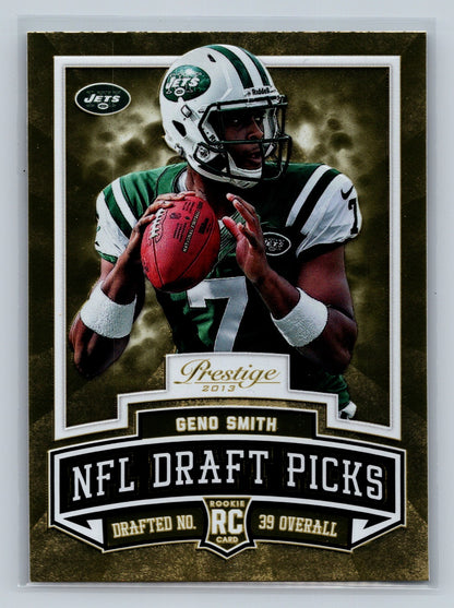 Geno Smith 2013 Panini Prestige NFL Draft Picks Gold RC #6