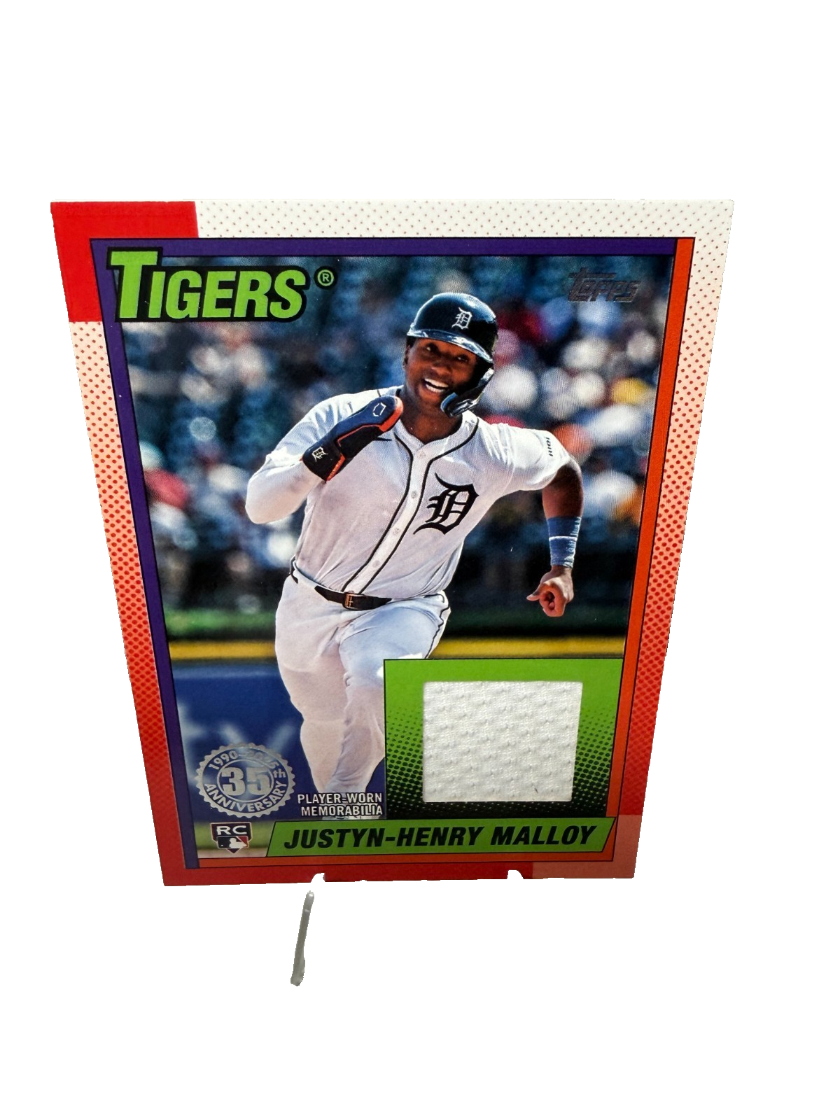 Justyn-Henry Malloy 2025 Topps Serries 2 1990 Relic RC #90R2-JHM Tigers