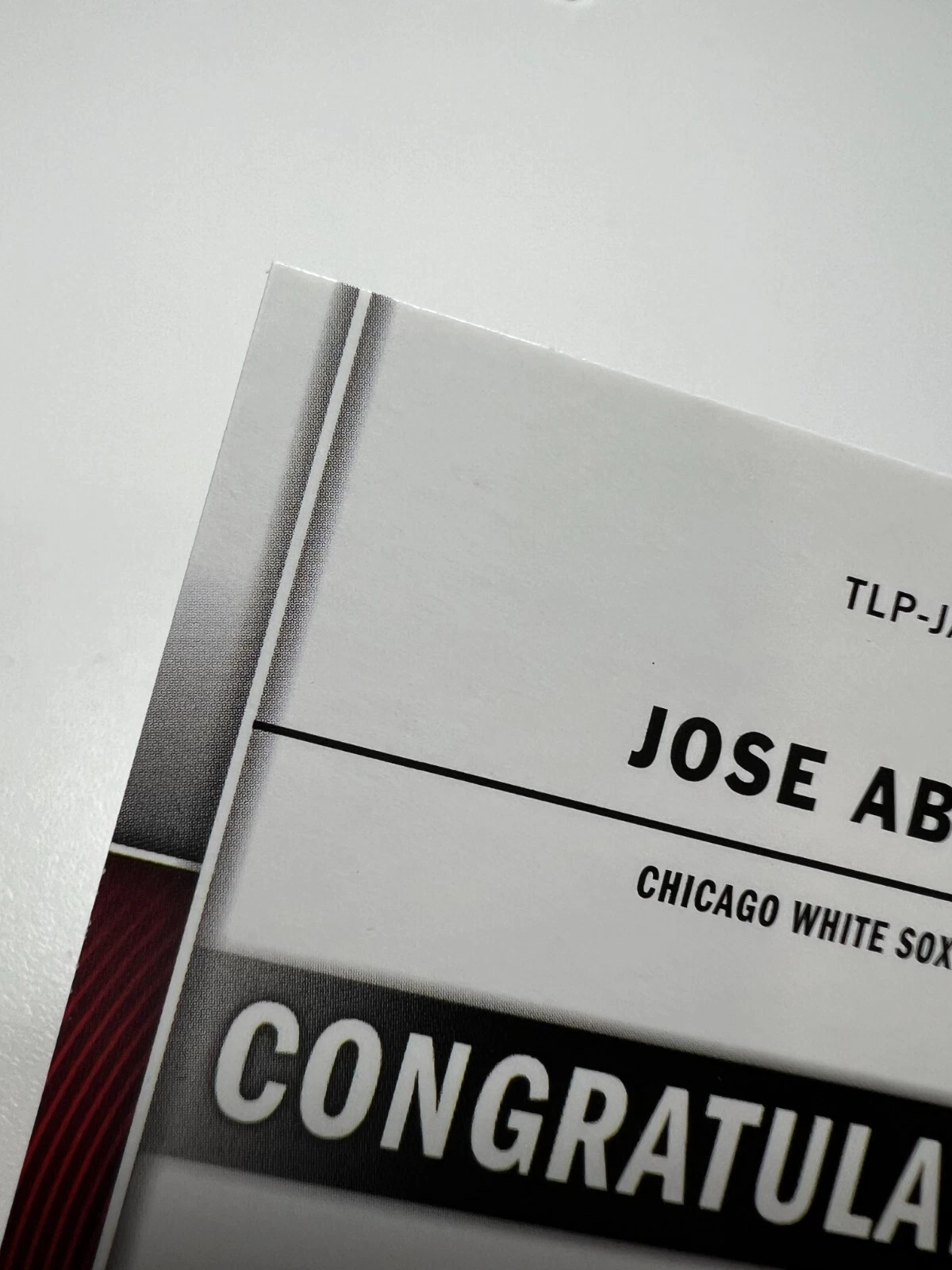 Jose Abreu 2023 Topps Series 1 Commemorative Team Logo Patch Relic #TLP-JAB