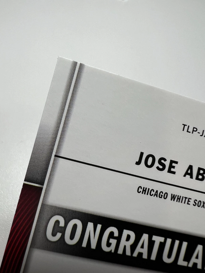 Jose Abreu 2023 Topps Series 1 Commemorative Team Logo Patch Relic #TLP-JAB