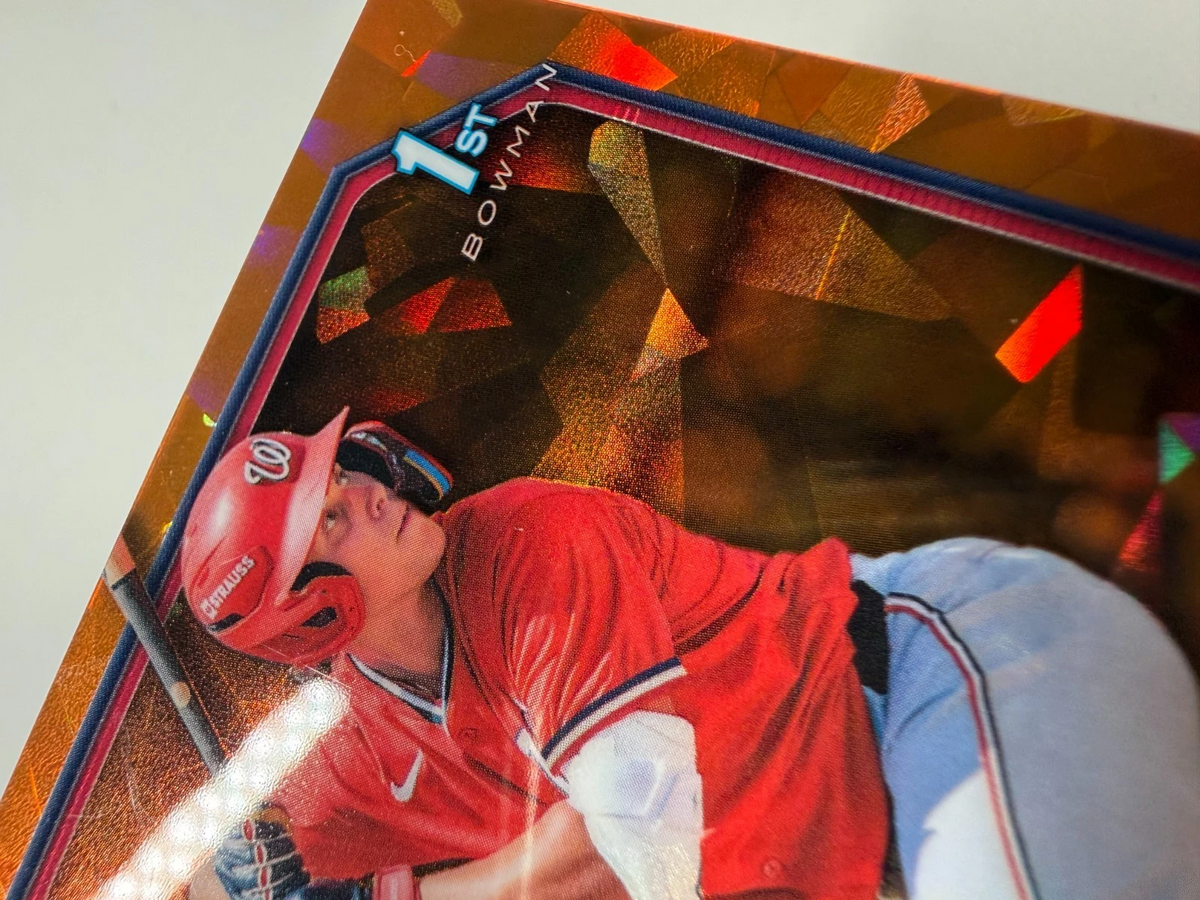 Coy James 2026 Bowman Chrome 1st Sapphire Orange /25 #BCP-33 Nationals