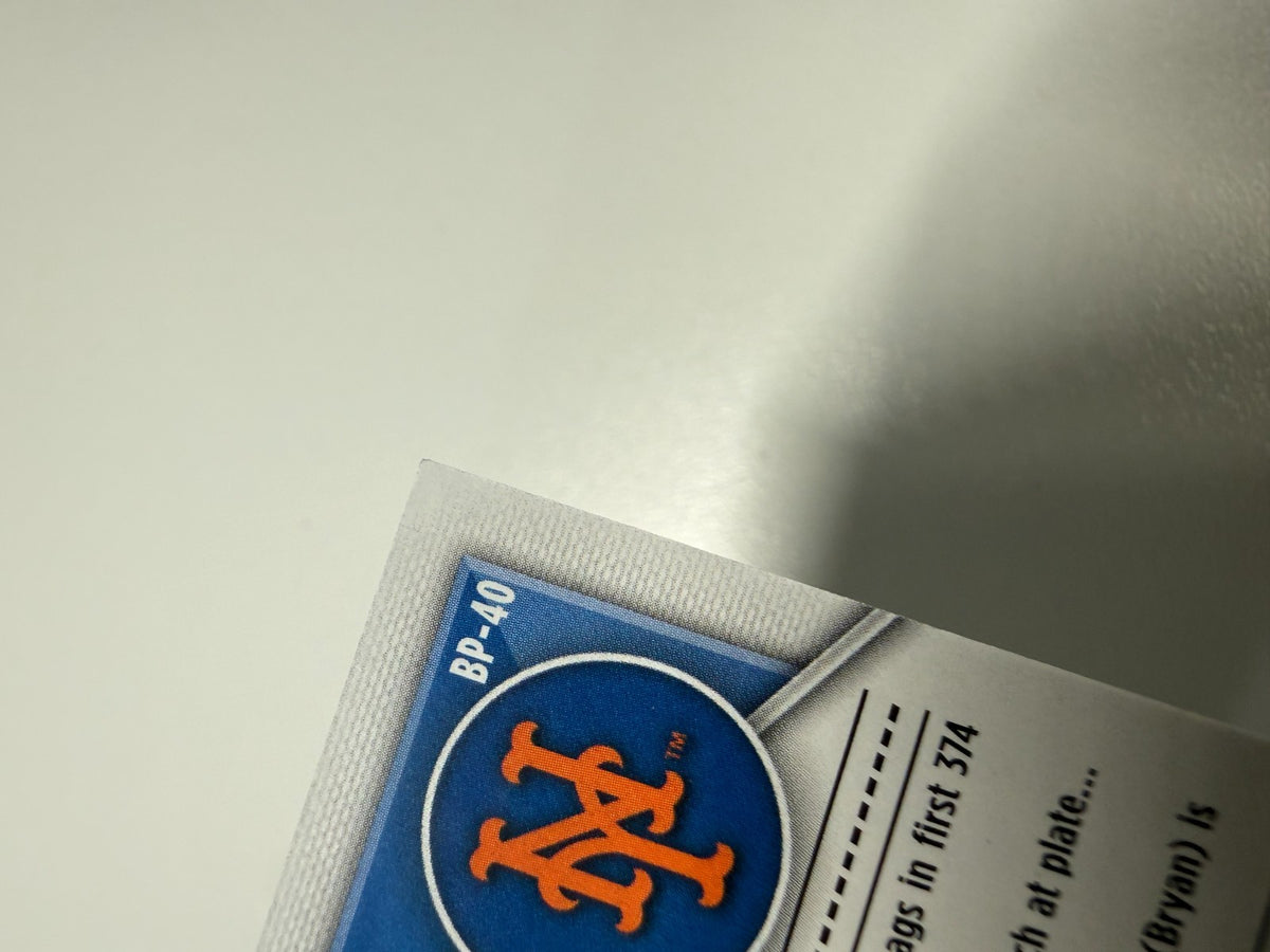 Luisangel Acuna 2024 Bowman Paper Prospect Sky Blue Border /499 #BP-40 Mets
