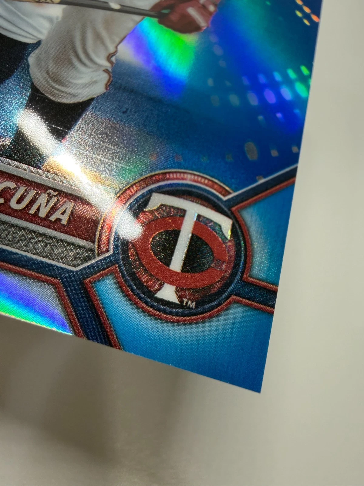 Bryan Acuna 2022 Bowman Draft Chrome Blue Refractor /150 #BDC-19 Twins