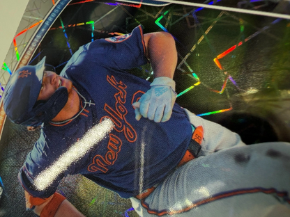 Carson Benge 2025 Bowman Draft Chrome Lazer Refractor #BDC-138 Mets