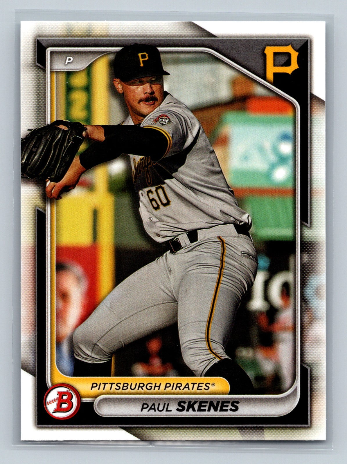 Paul Skenes 2024 Bowman Paper Prospects #BP-125 Pirates