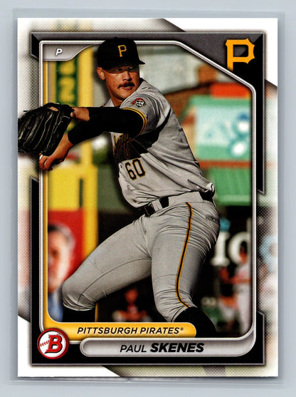Paul Skenes 2024 Bowman Paper Prospects #BP-125 Pirates