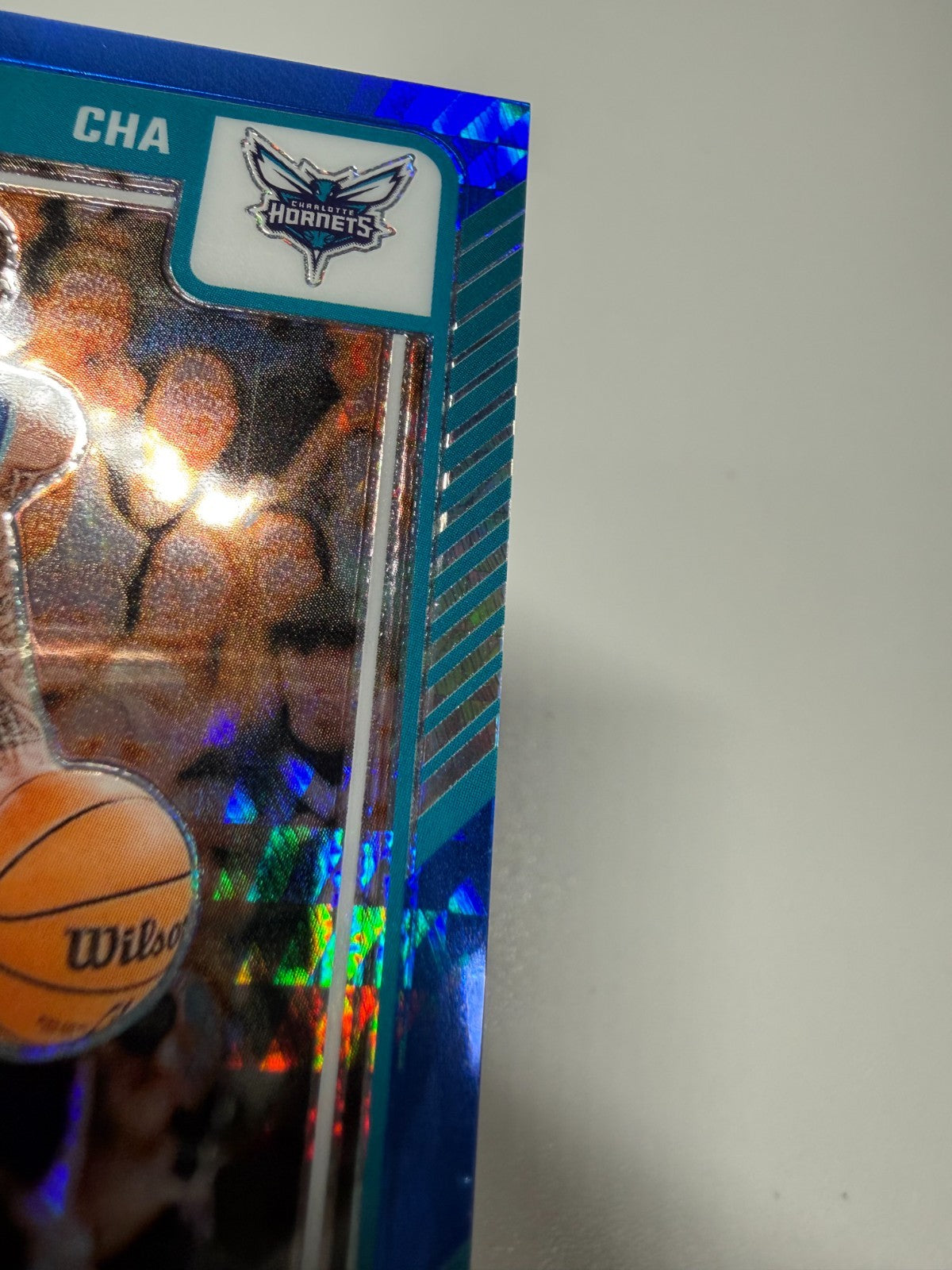 Nick Smith Jr. 2024-25 Panini Donruss Optic Blue Hyper /175 #167 Hornets