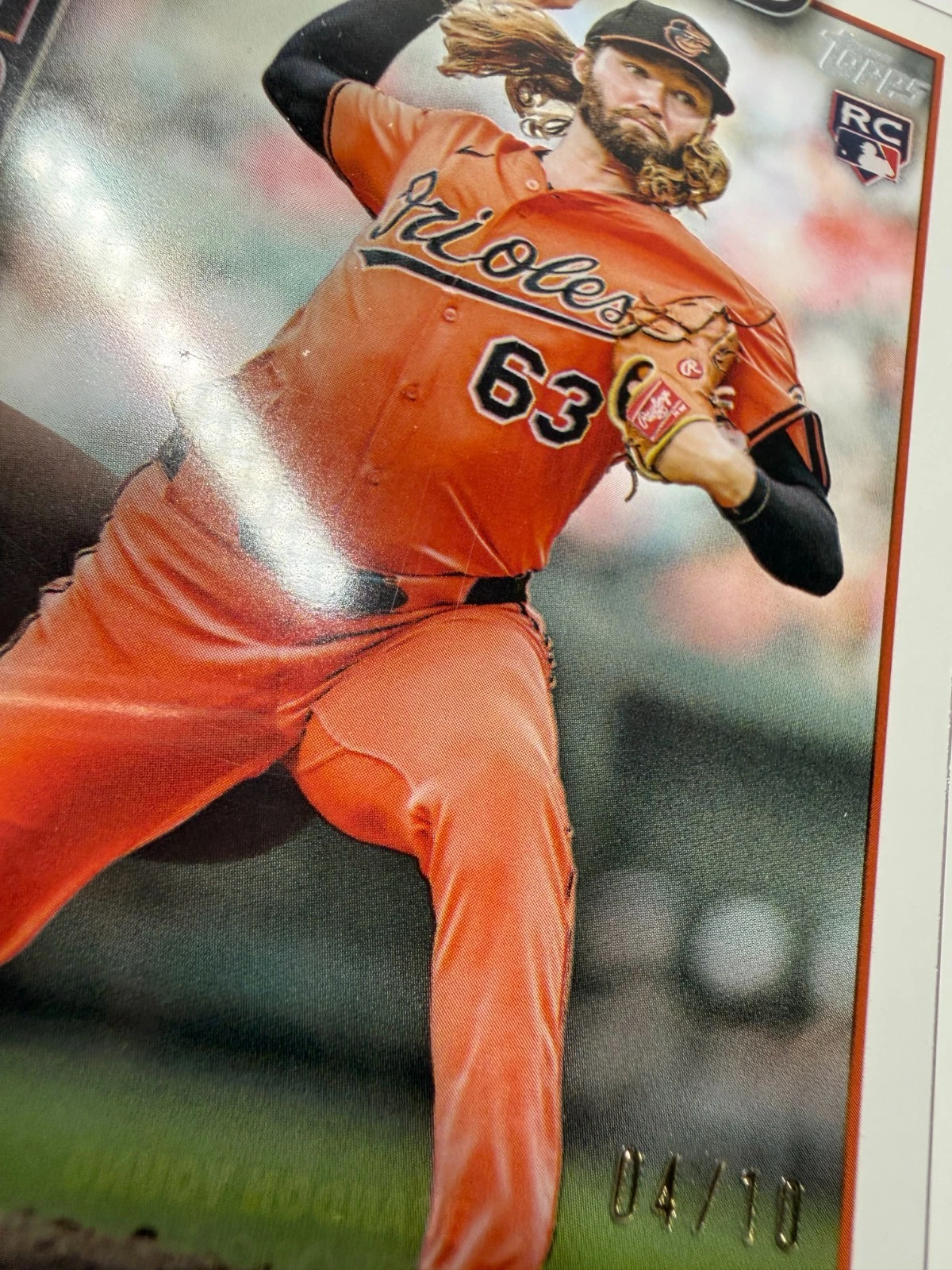 Brandon Young 2025 Topps Update Series Clear Acetate RC /10 #US97 Orioles