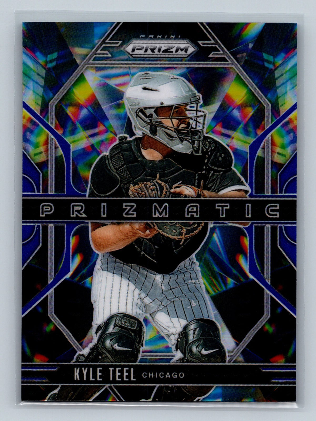 Kyle Teel 2025 Panini Prizm Prizmatic Red Prizm /99 #11 White Sox