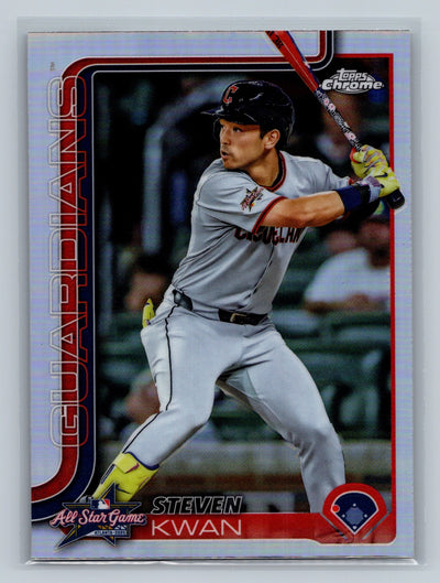 Steven Kwan 2025 Topps Chrome Update All Star Game #ASGC-27 Guardians