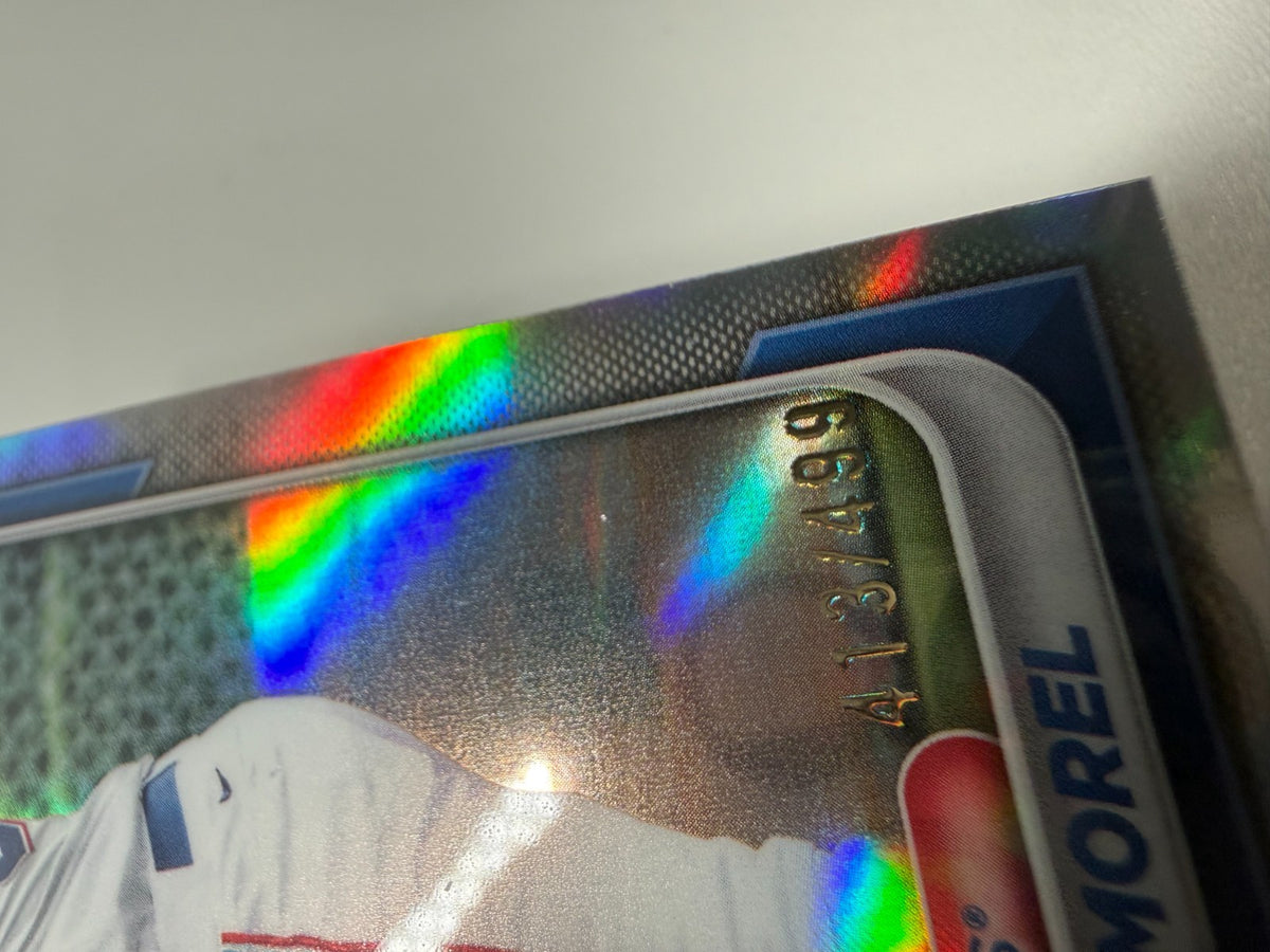 Braylin Morel 2024 Bowman Chrome 1st Refractor /499 #BCP-192 Rangers