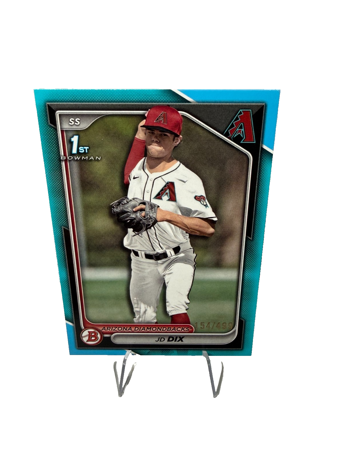 JD Dix 2024 Bowman Draft 1st Paper Sky Blue /499 #BD-35 Diamondbacks