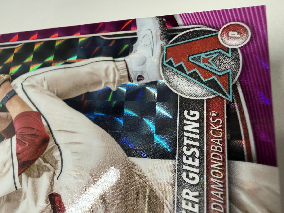 Spencer Giesting 2025 Bowman Chrome 1st Fuchsia Geometric Refractor /299
