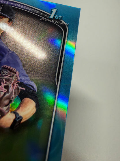 Jb Middleton 2025 Bowman Draft Chrome 1st Sky Blue Refractor #BDC-78 Rockies