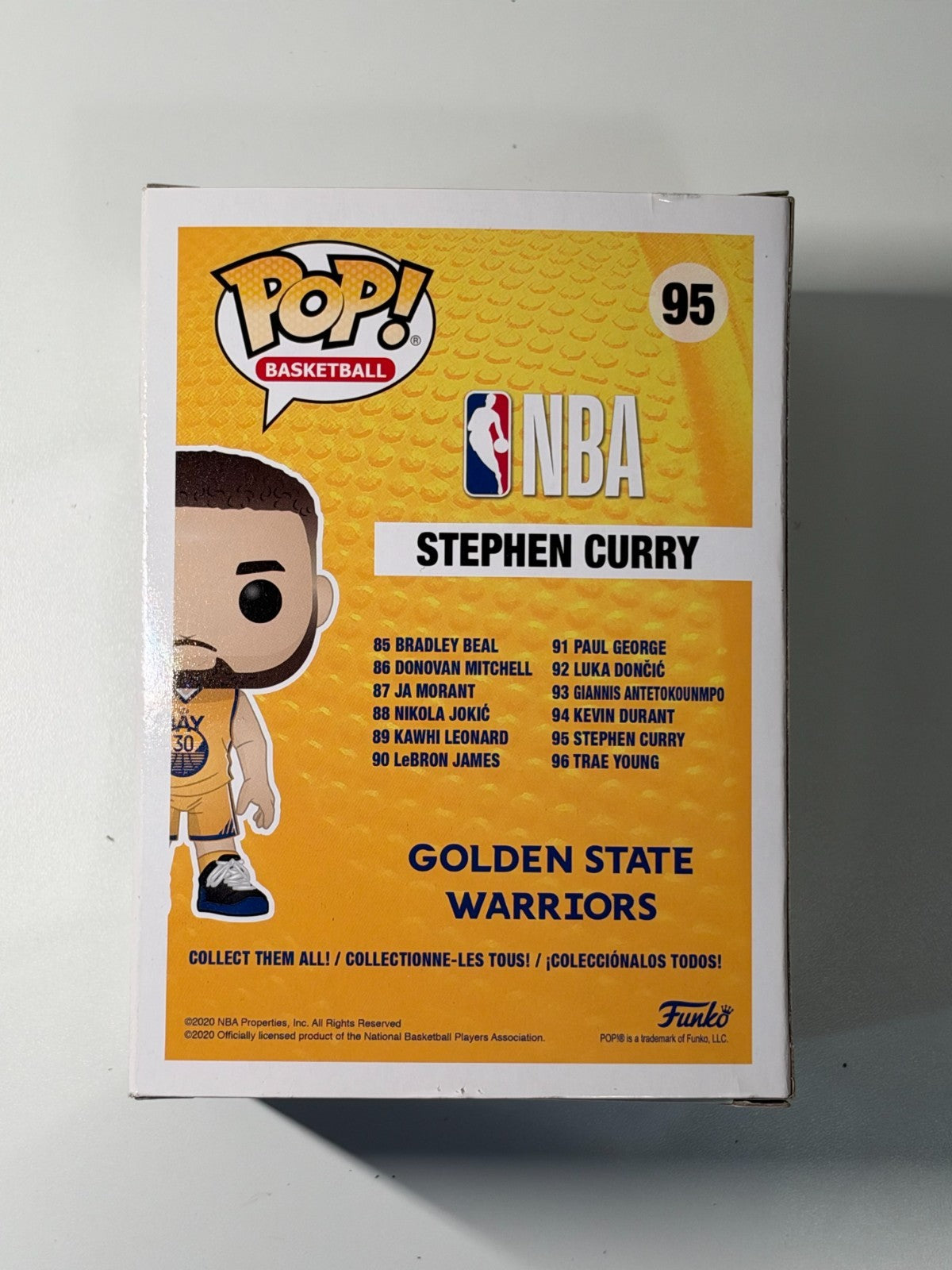 Funko Pop! Vinyl: Steph Curry #95 Warriors *READ